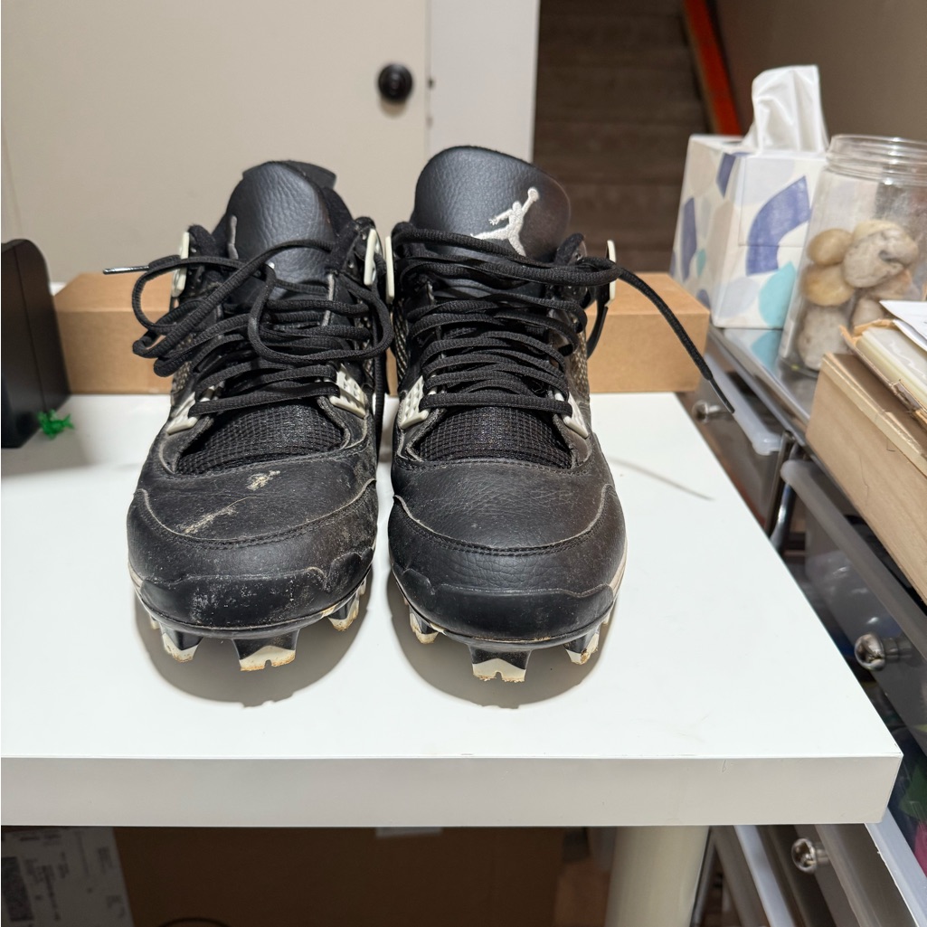 Oreo Jordan 4’s Baseball/Softball Cleats